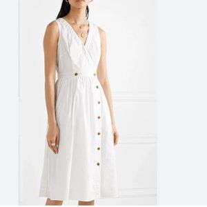J. Crew Rosina Cotton-poplin Wrap Dress